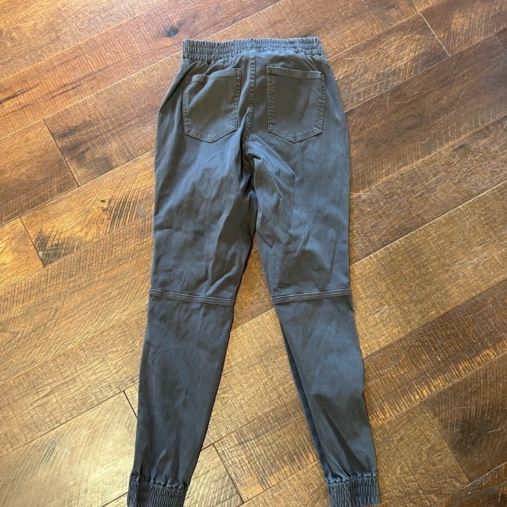 Spanx Stretch Twill Cargo Jogger Sz small grey black - Picture 6 of 7